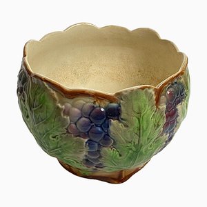 Vaso da fiori in maiolica, Francia, XIX secolo