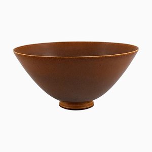 Bowl in Glazed Ceramics by Berndt Friberg for Gustavsberg, 1950s