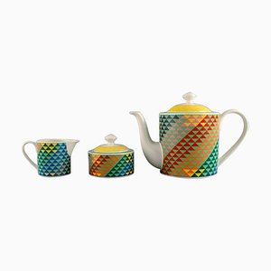 Cafetière, Sucrier et Crémier Pamplona de Gallo Design, Allemagne, Set de 3