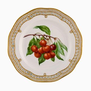 Flora Danica Fruit Plate in Openwork Porcelain from Royal Copenhagen, 1965