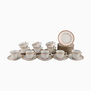 Servicio de café The Spanish Pattern Christian Joachim para Royal Copenhagen. Juego de 33