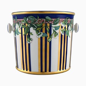 Wild Flora Porcelain Wine Cooler with Flowers by Gianni Versace for Rosenthal