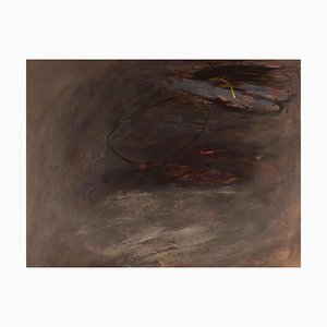 Unbekannt, Abstrakte Komposition, 1987, Oil on Board