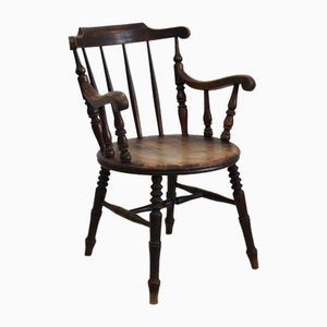 Viktorianischer Sessel mit Penny-Sitz