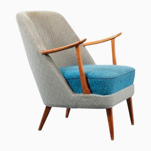 Modern Swedish Lounge Armchair, 1950s