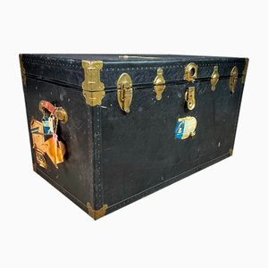 Cabin Case with 2 Stickers from the Holland America Line, 1920s