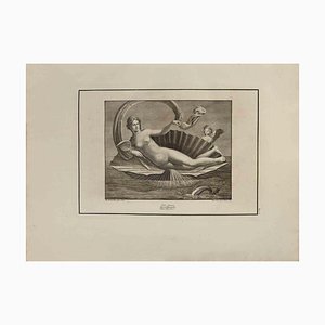 Nicola Vanni, El nacimiento de Venus, Grabado, siglo XVIII