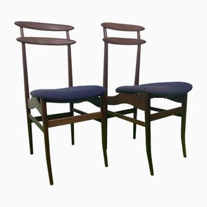 Rosewood Studio Chairs from Amma, 1960s, Set of 2