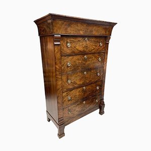 19th Century Dutch Tall Chest of Drawers, 1820s