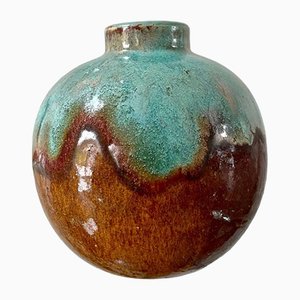 Art Deco French Primavera Ball Vase, 1890s