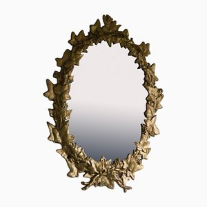 Gilt Ivy Leaf Wall Mirror