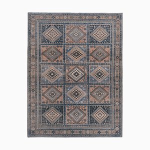 Anatolian Hand-Knotted Rug with Rich Border