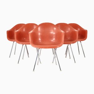 Armchairs by Charles & Ray Eames for Herman Miller, 1970s, Set of 6