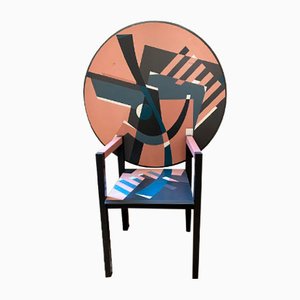 Chaise de Table Zabro par Alessandro Mendini pour Division Nuova Alchimia, 1980s