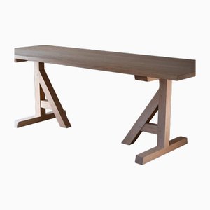 Handcrafted English Oak Table by Bibbings & Hensby, 2023