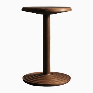 Handcrafted Walnut Modernist Side Table by Will Elworthy