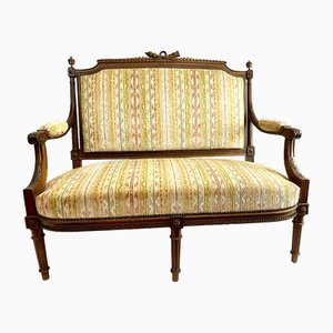 19th Century Louis XVI Style 2-Seater Sofa