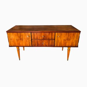Mid-Century Flame Walnut Sideboard by GNB, 1960s