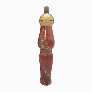 Japanese Sosaku Kokeshi Doll by Ryazu Tsujita, 1960s