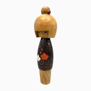 Japanische Sosaku Kokeshi Puppe von Usaburo, 1960er
