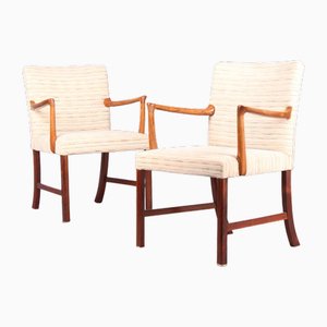 Armchairs by Jacob Kjaer, 1940s, Set of 2