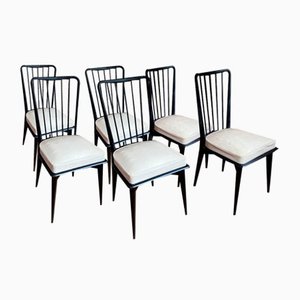 Side Chairs by Charles Ramos, 1950s, Set of 4