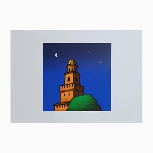 Tino Stefanoni, Castello Sforzesco, 1997, Siebdruck