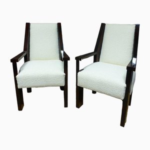 Art Deco Armchairs by André Sornay, Set of 2