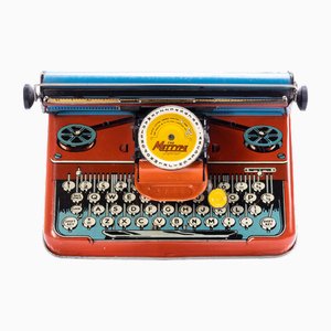 Máquina de escribir original de Mettype, años 50