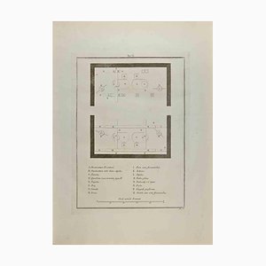 Nicola Fiorillo, Map, Etching, 18th Century