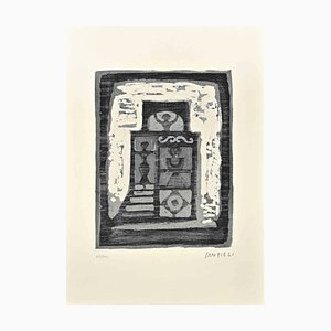 Massimo Campigli, The House of Women, Etching, 1970s