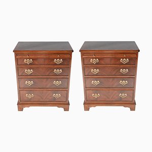 Mahogany Chests of Drawers, Set of 2