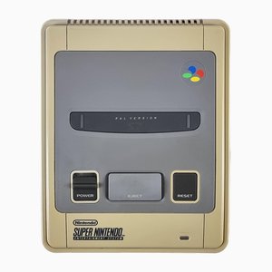 16-Bit Super Nes Spielkonsolen von Nintendo, Japan, 1992, 2er Set
