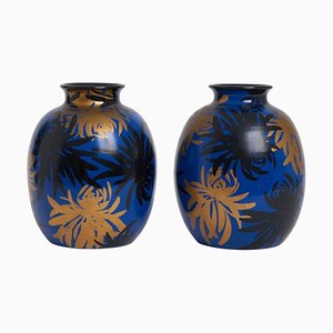 Vintage Vases by Louis Giraud, 1930s, Set of 2