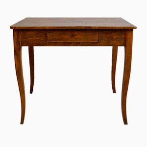Biedermeier Kitchen Table with Drawer, 1820s