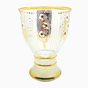 Art Deco Vase from Kamenicky Senov, Former Czechoslovakia, 1950s