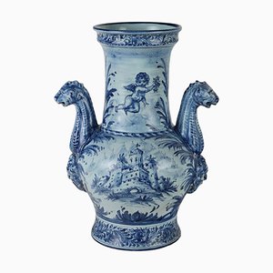 Vase en Céramique Émaillée par Albisola