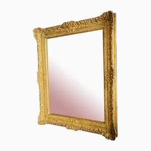 Specchio con cornice dorata, inizio XX secolo