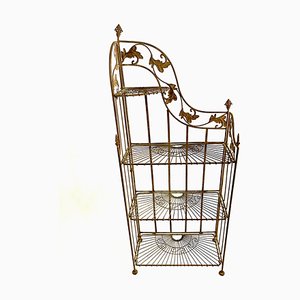 Victorian Plant Shelf in Wrought Iron, 1920s