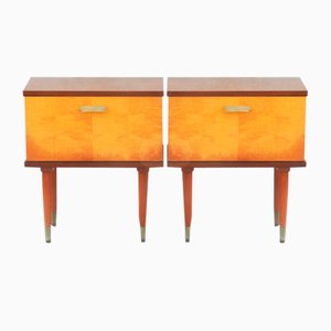 Mid-Century French Nightstands, 1960, Set of 2