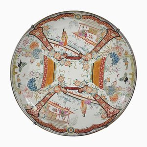 Plato de porcelana de la era Meiji, Japón, finales del siglo XIX
