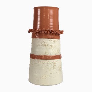 Vase 27 Terracotta par Mascia Meccani pour Meccani Design