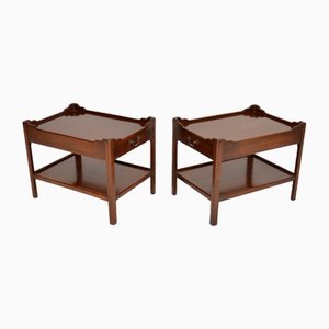 Georgian Style Side Tables, 1950, Set of 2