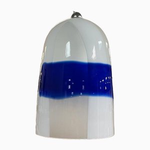 Lámpara colgante italiana vintage moderna de cristal de Murano