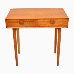 Elm Side Table or Desk, 1960s