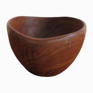 Scandinavian Bowl in Wood, 1960s