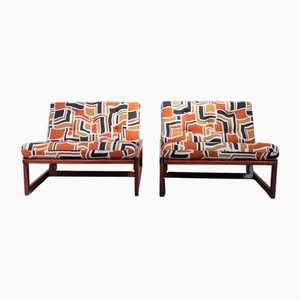Set of Carlotta Armchairs by Tobia Scapra for Cassina, Italy, 1970s