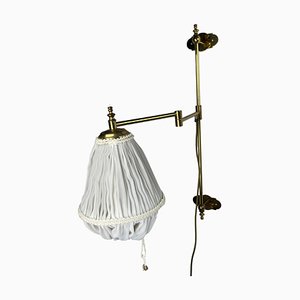 Lampe Murale Arc Pivotante Art Déco en Laiton, 1920s