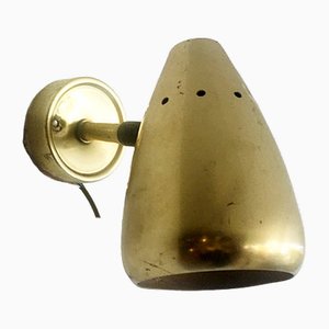 Lámpara de pared ajustable italiana, años 60