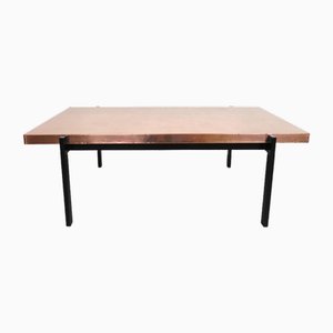 Table Basse avec Plateau en Cuivre, Allemagne, 1960s